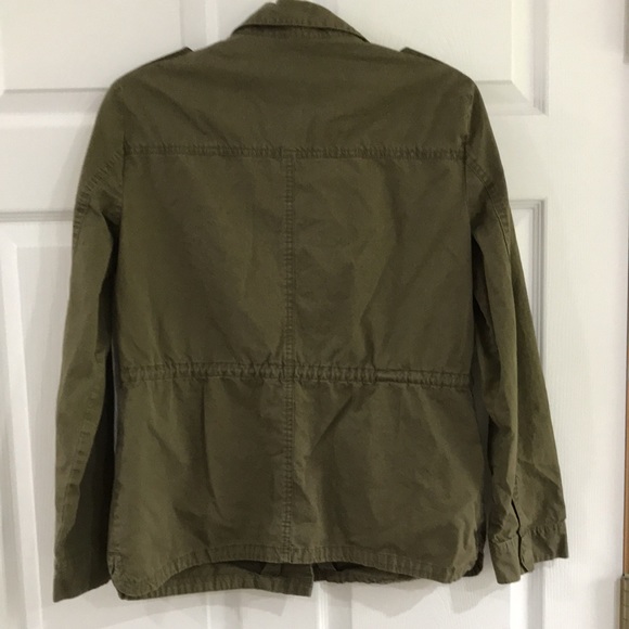 Love tree olive green Utility jacket large - Picture 3 of 3